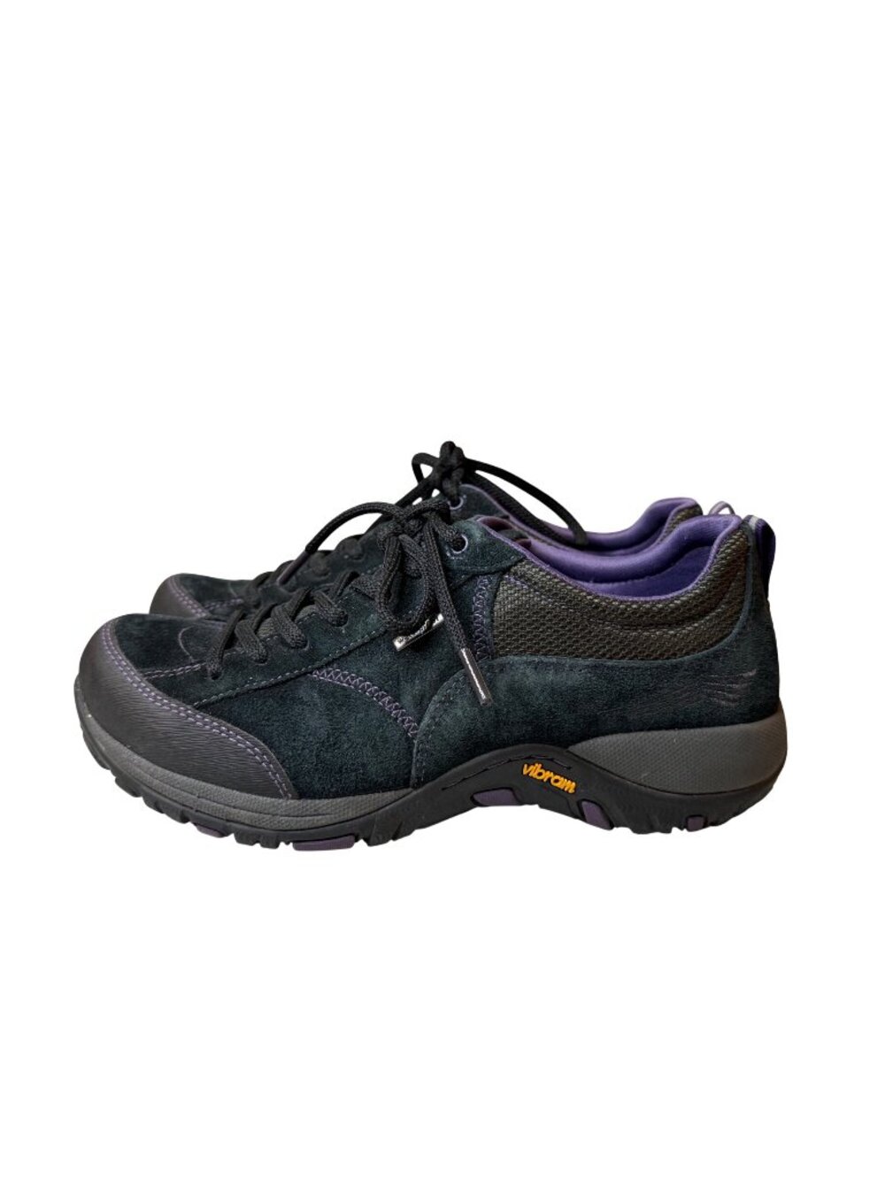 Dansko Paisley Shoes Womens Black Waterproof Vibram Walking Hiking 36